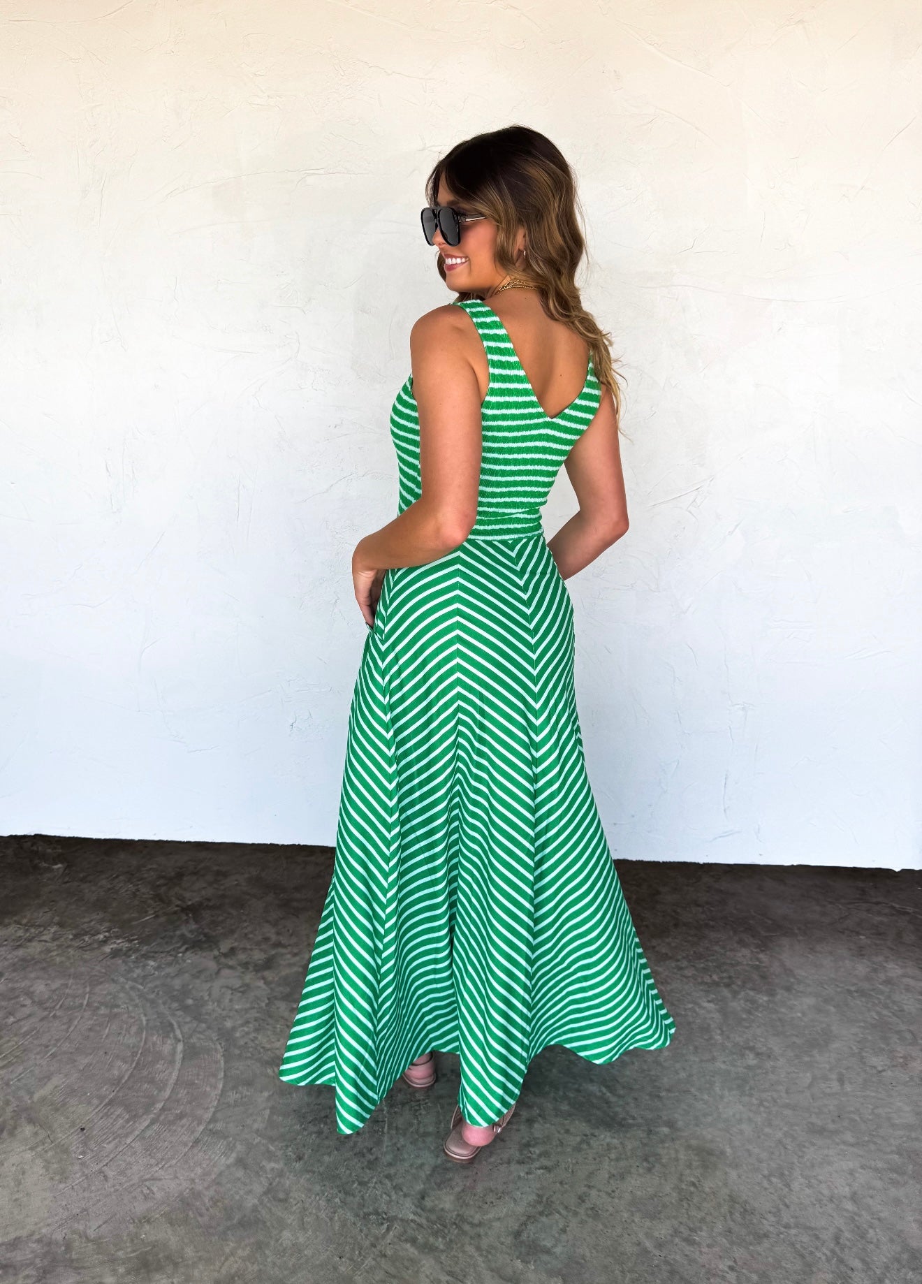 Luciana Striped Dress