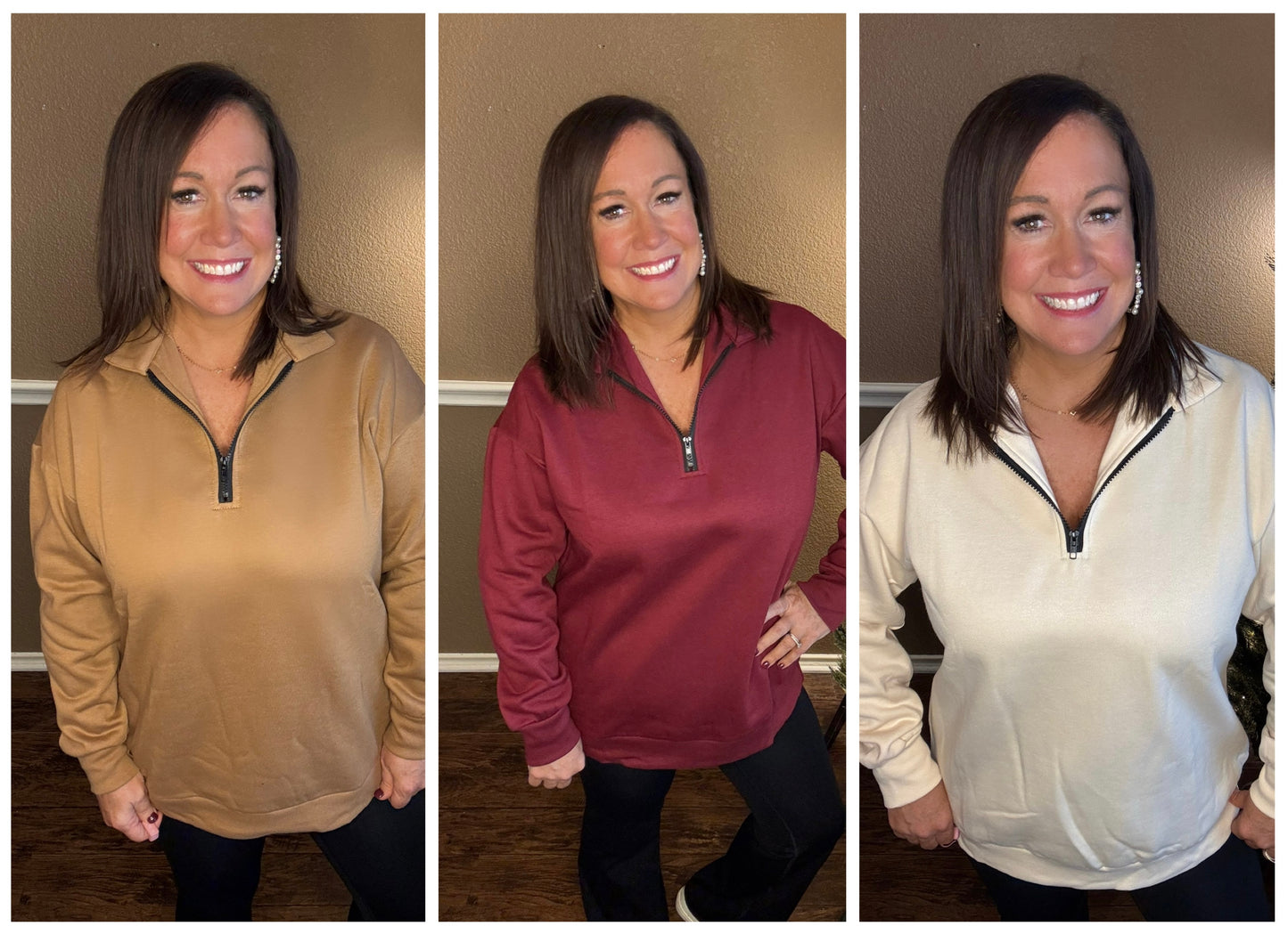 Half Zip Pullovers