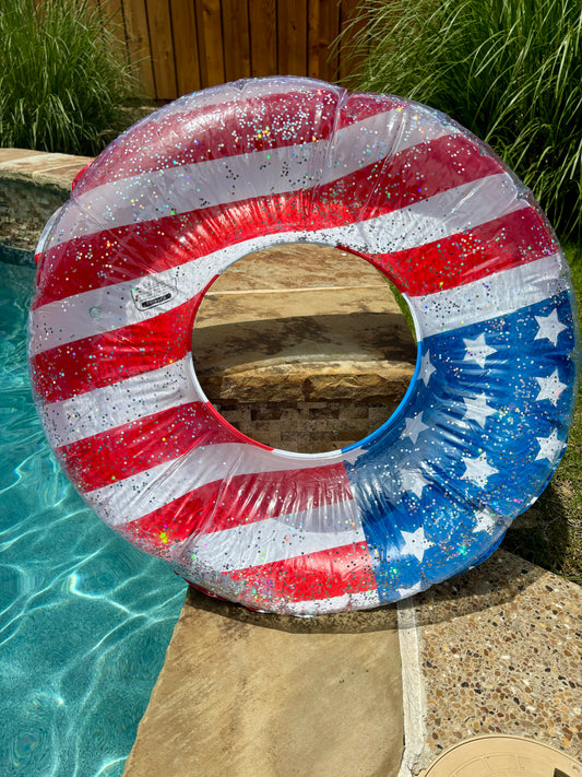 Flag Confetti Floatie