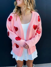 Load image into Gallery viewer, Be Mine Sequined Cardigans