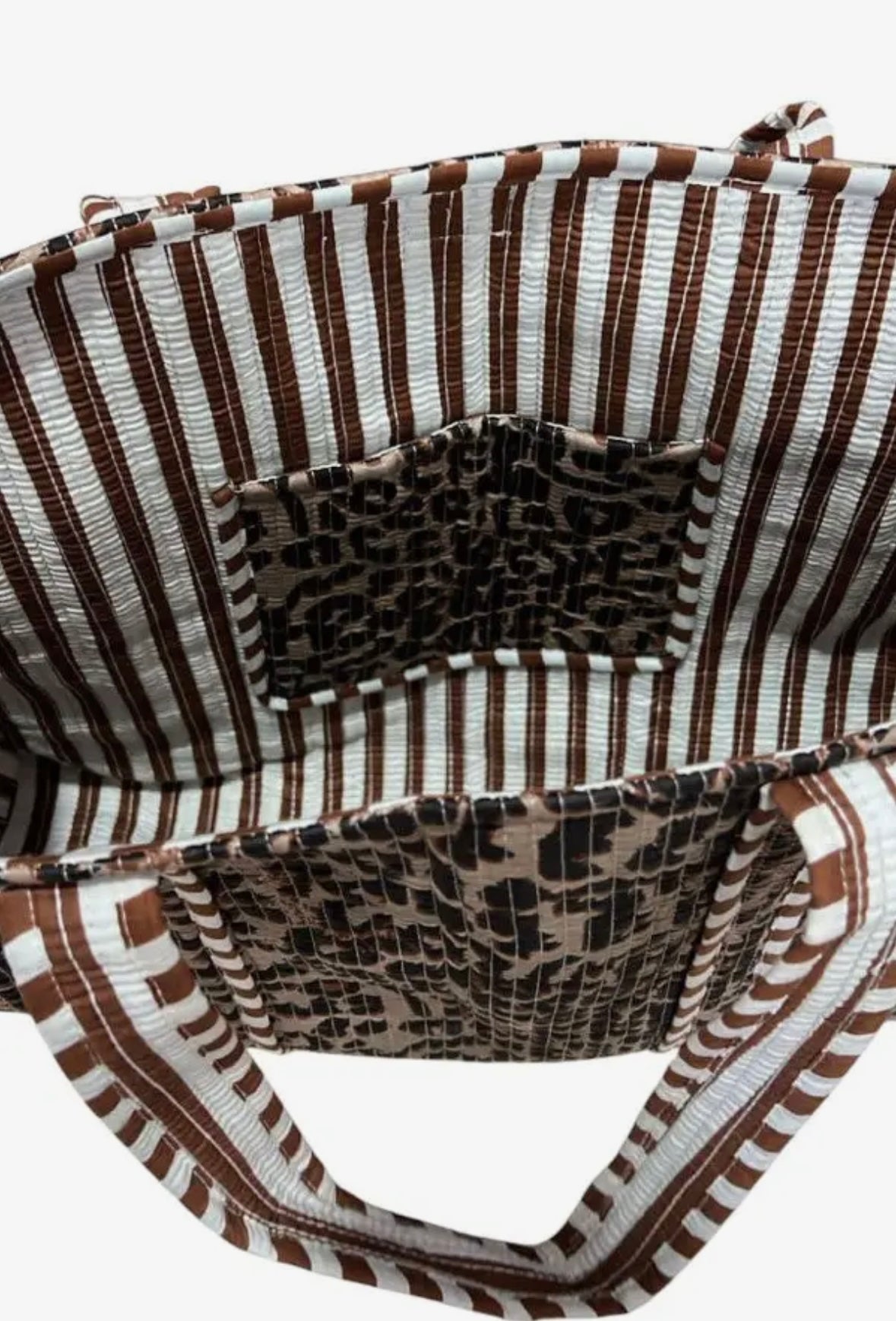 Wild Thing Leopard Quilted Duffle Bag