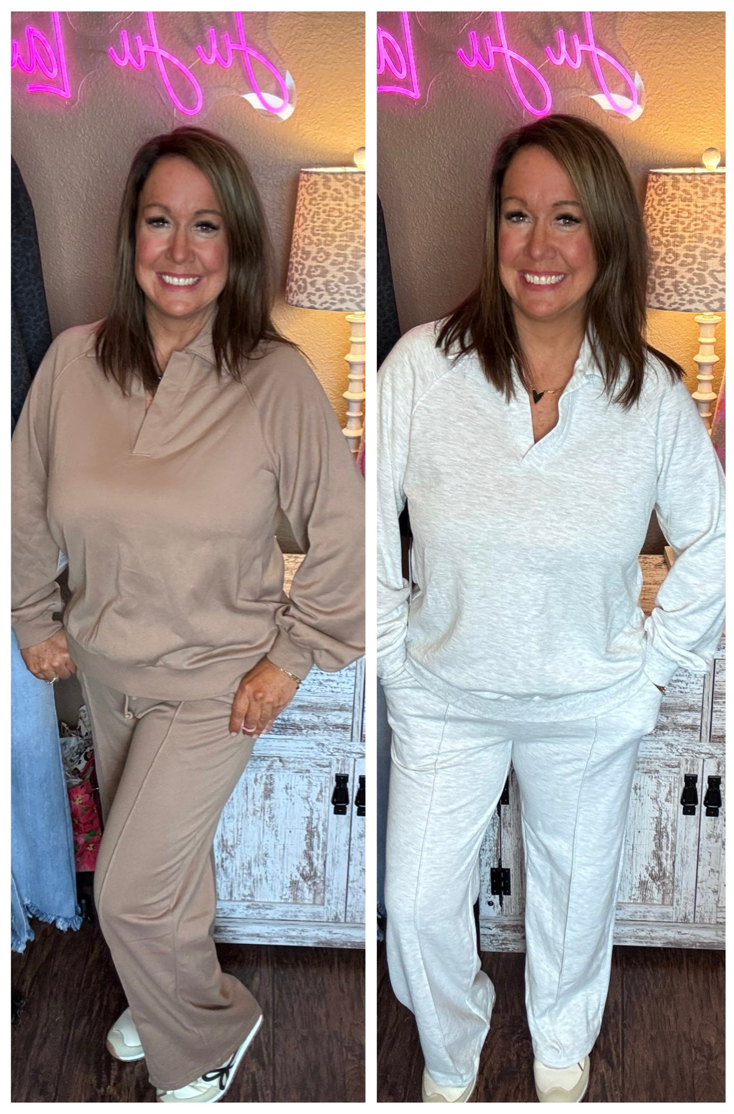 Pullover Sweatsuit Set