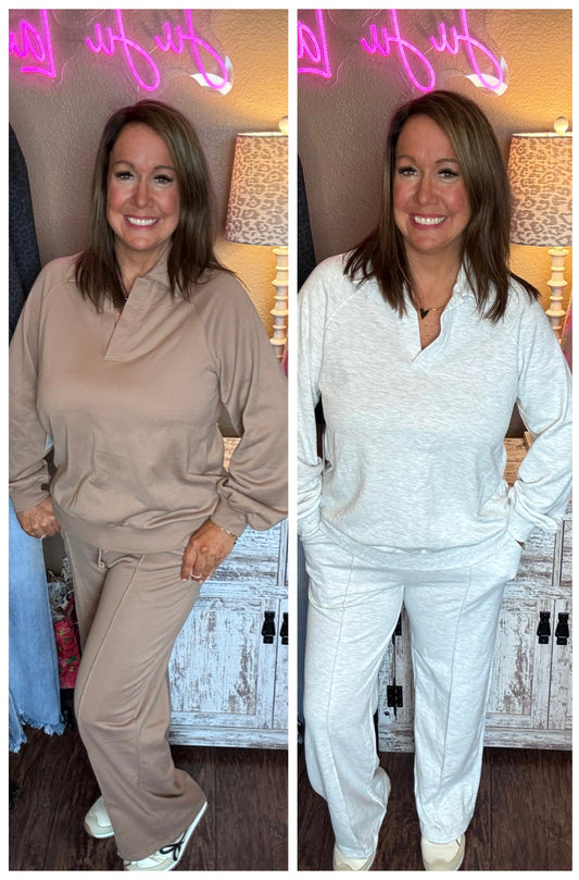 Pullover Sweatsuit Set