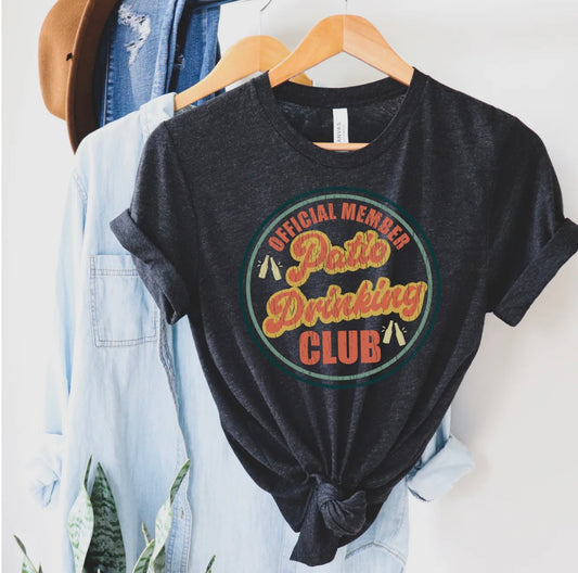Patio Drinking Club Tee PREORDER