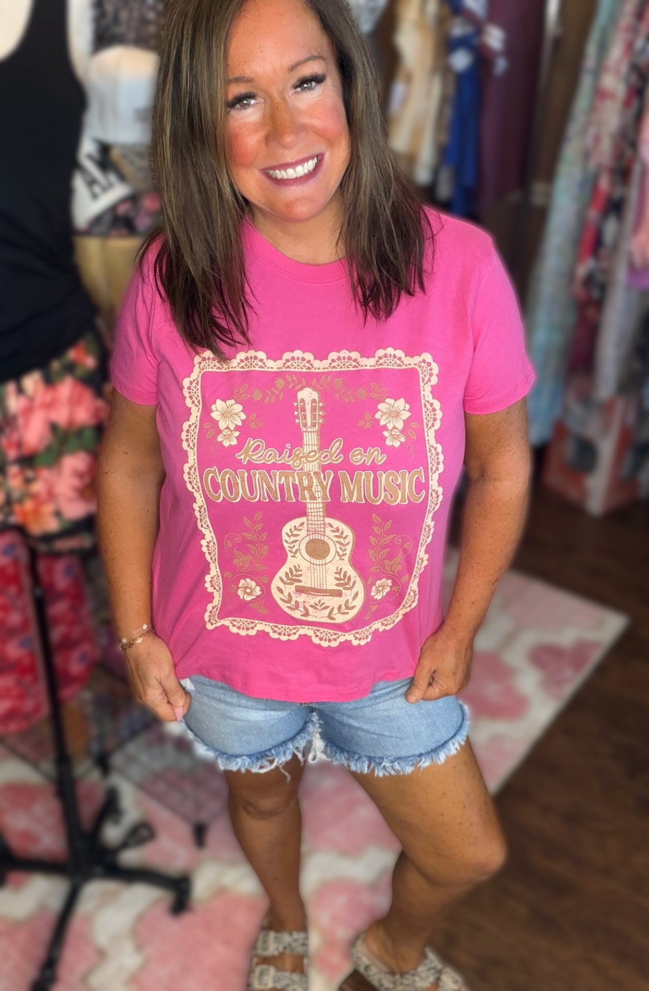 Raised On Country Music Tee