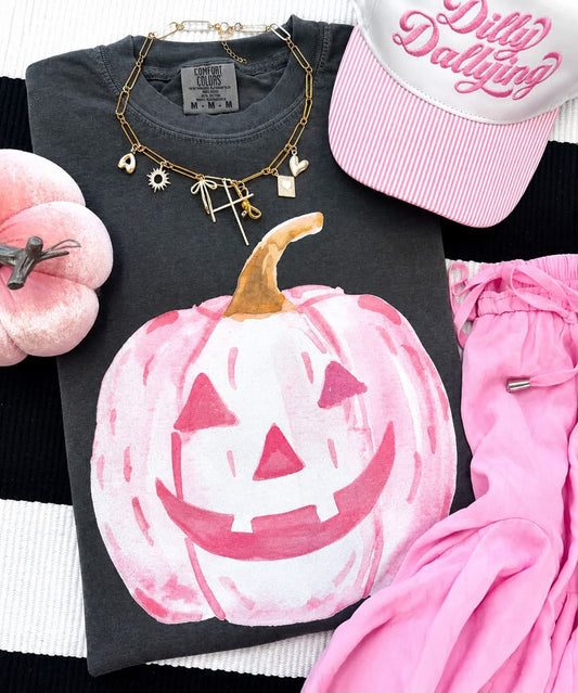 Pink Pumpkin Tee Preorder
