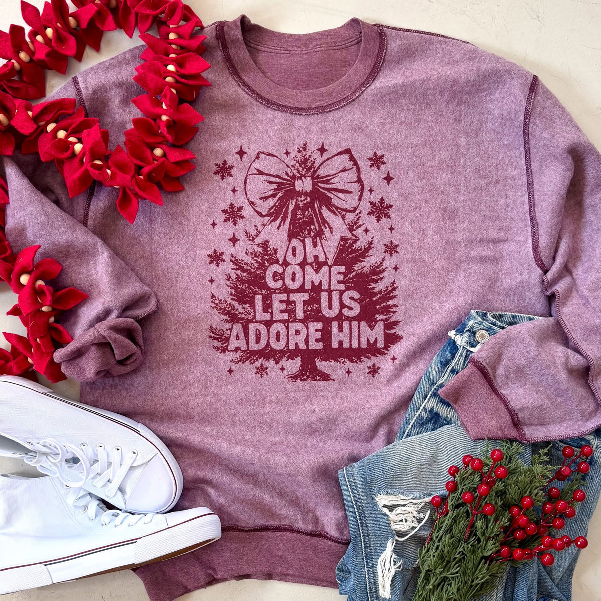 Inside Out Christmas Sweatshirts Preorder
