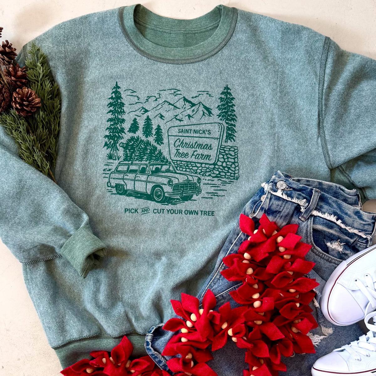 Inside Out Christmas Sweatshirts Preorder