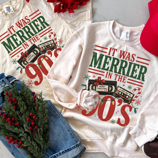 It Was Merrier In The 90's Tee Preorder