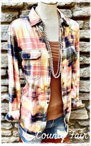 County Fair Distressed Flannel *PREORDER*