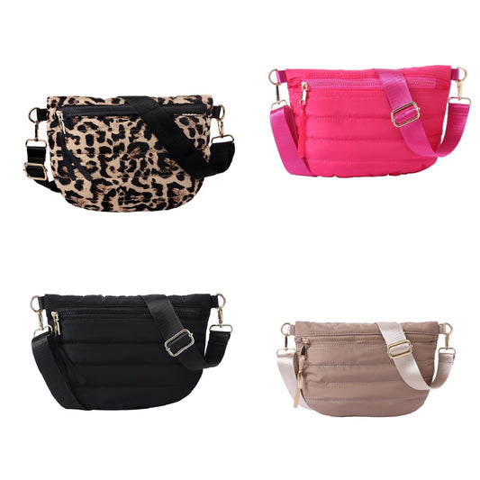 Jolie Puffer Crossbody Bags