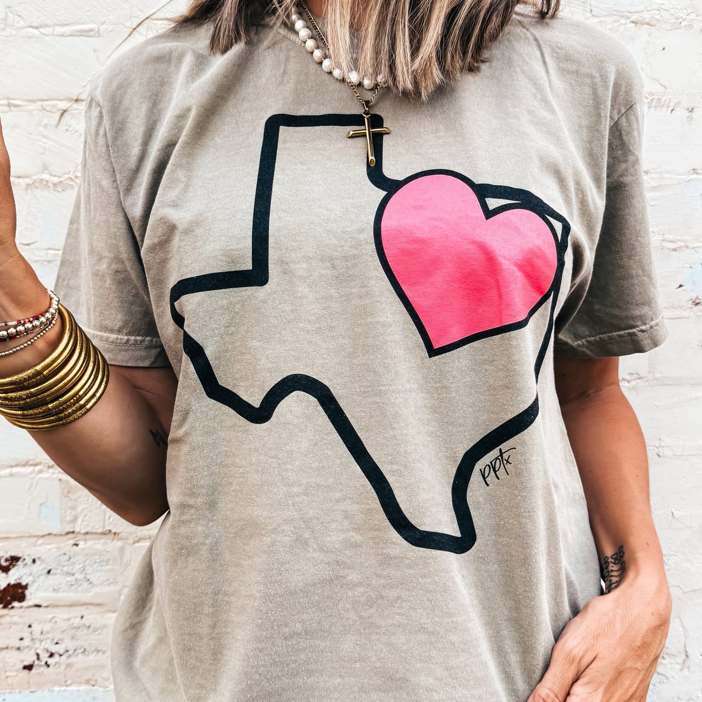 Texas Heart Tee PREORDER