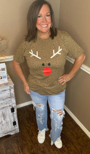 Leopard Rudolph Tee