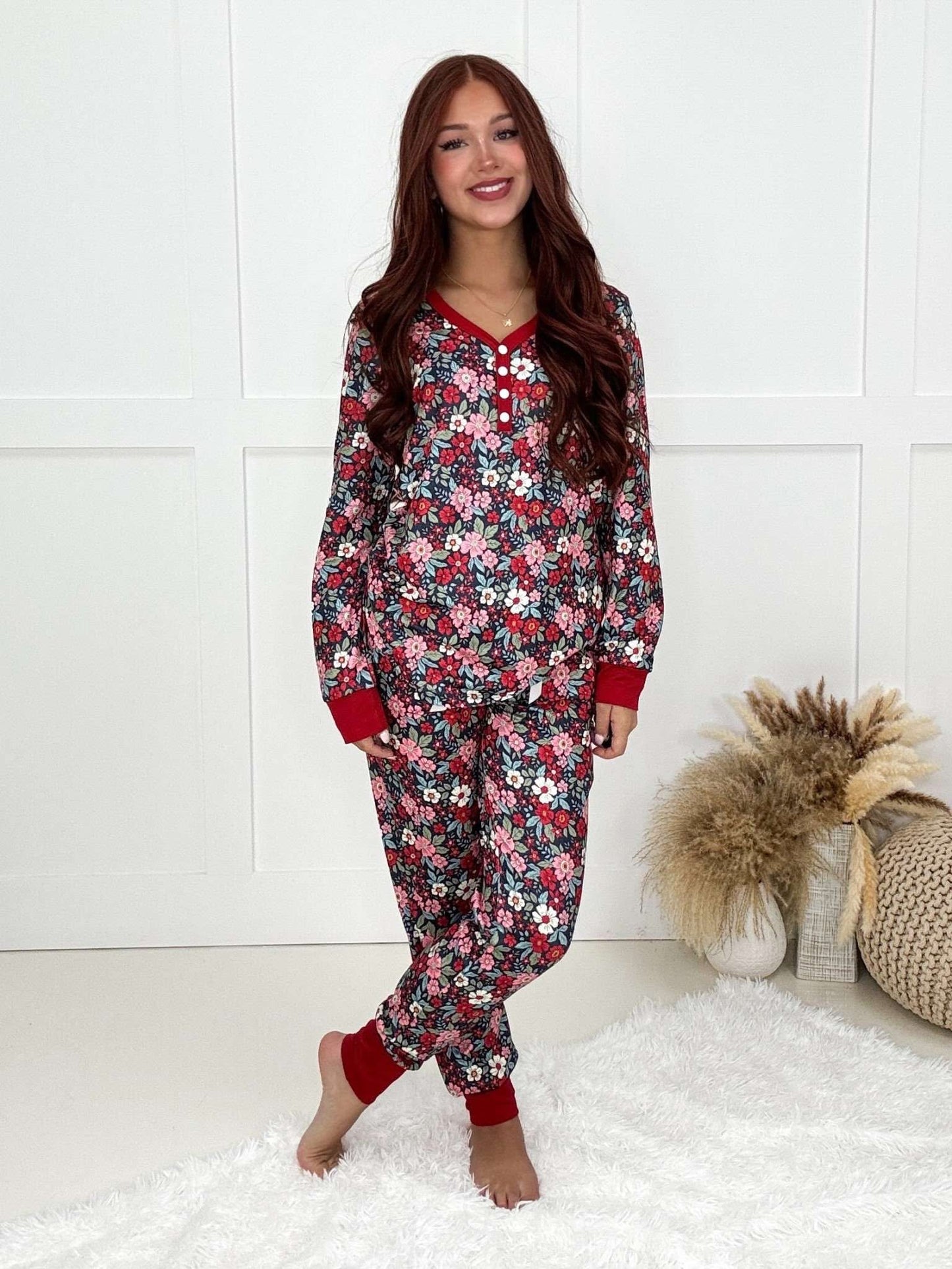 Christmas PJ Preorder - Floral