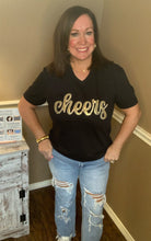 Load image into Gallery viewer, Sequin Cheers Tee
