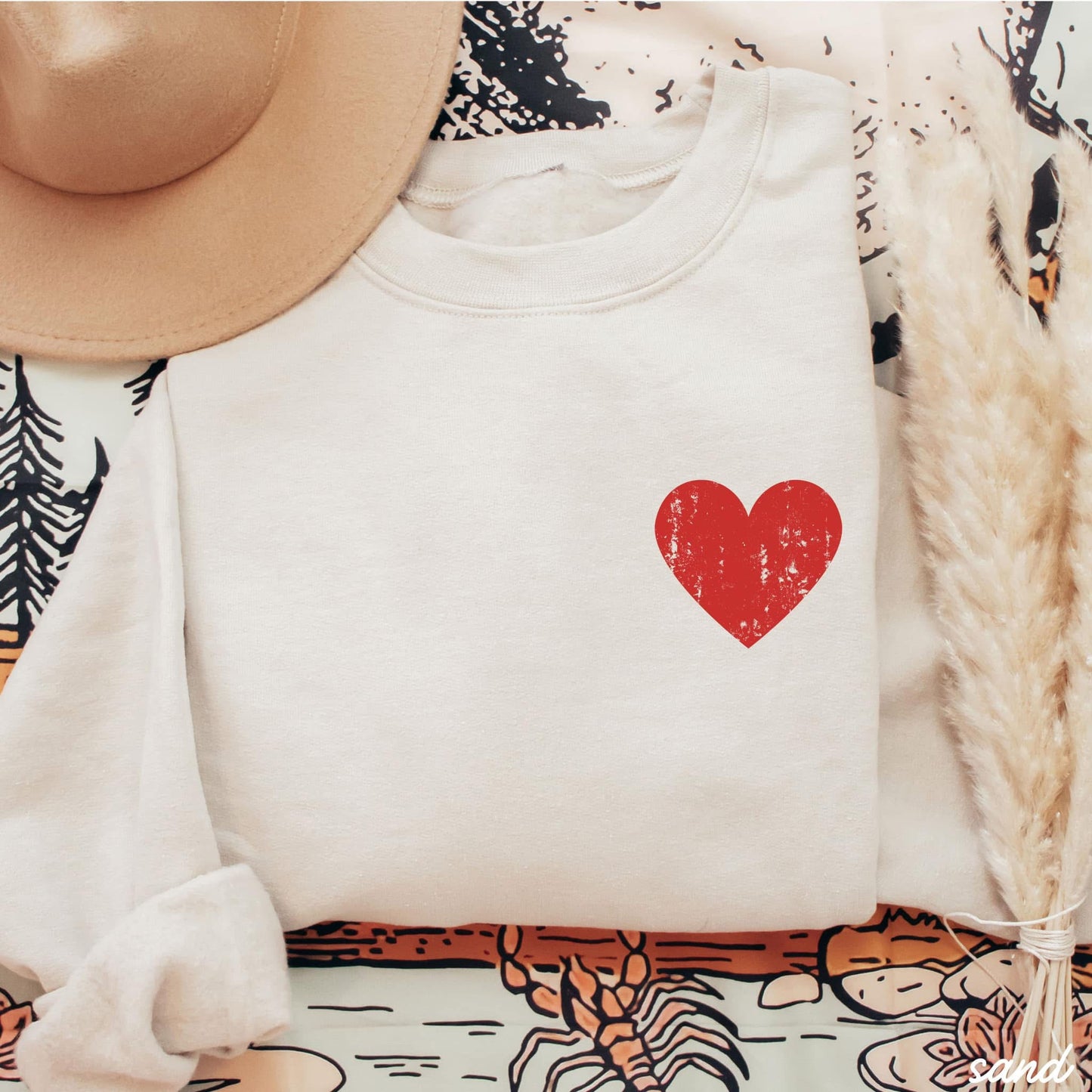 Heart Sweatshirt Preorder