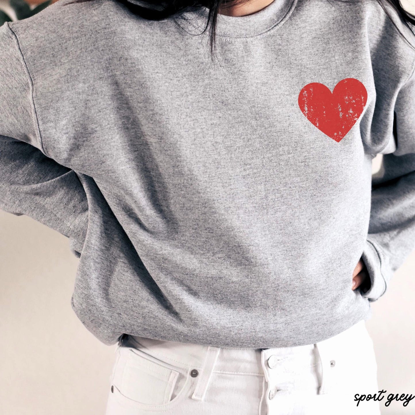 Heart Sweatshirt Preorder