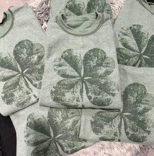 Inside Out Shamrock Sweatshirt