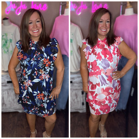 Floral Shift Dresses
