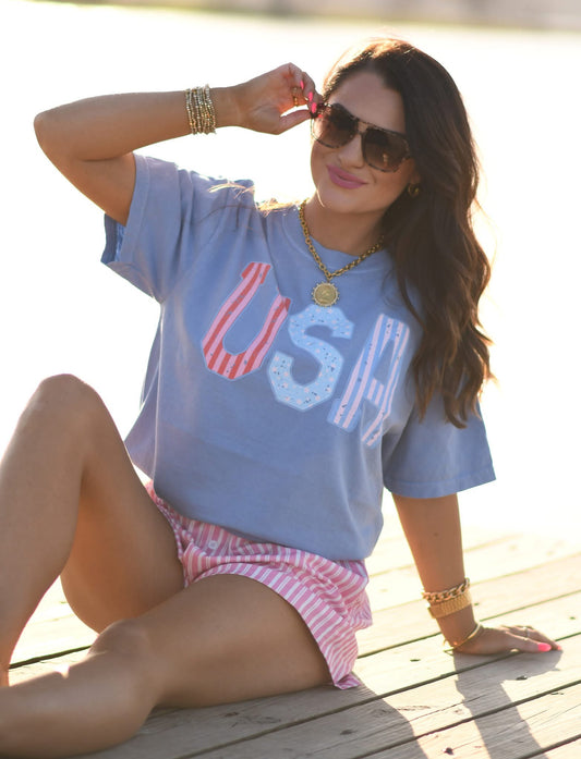 USA Stripes Tee Preorder