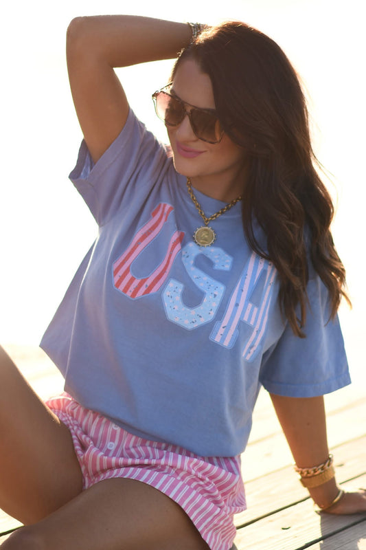 USA Stripes Tee Preorder
