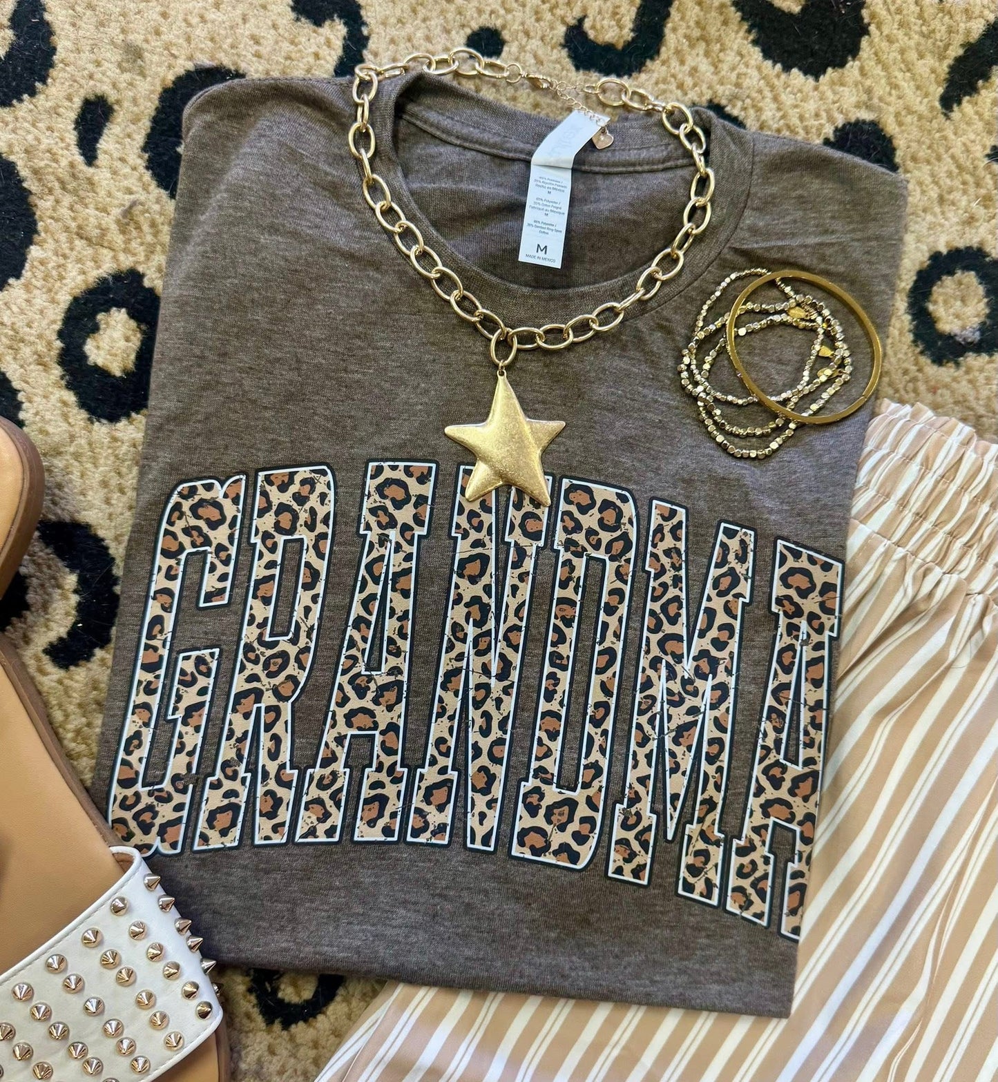 Leopard Name Tees Preorder