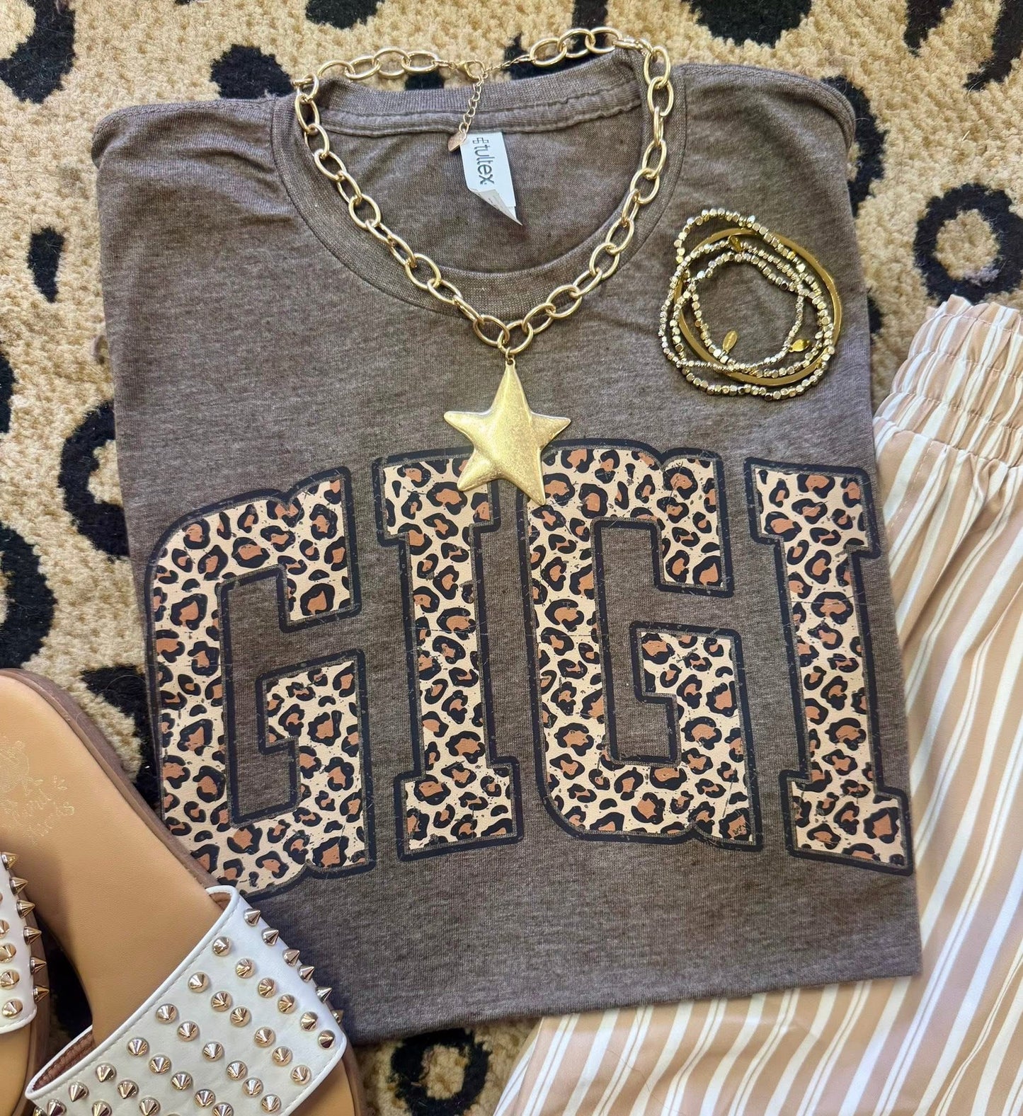 Leopard Name Tees Preorder