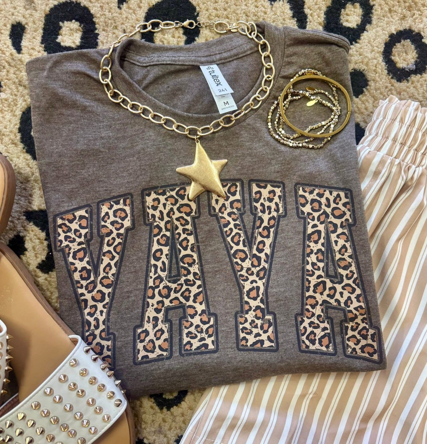 Leopard Name Tees Preorder