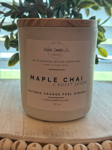 Maple Chai & Sweet Cream