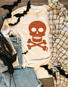 Glitter Skull Tee