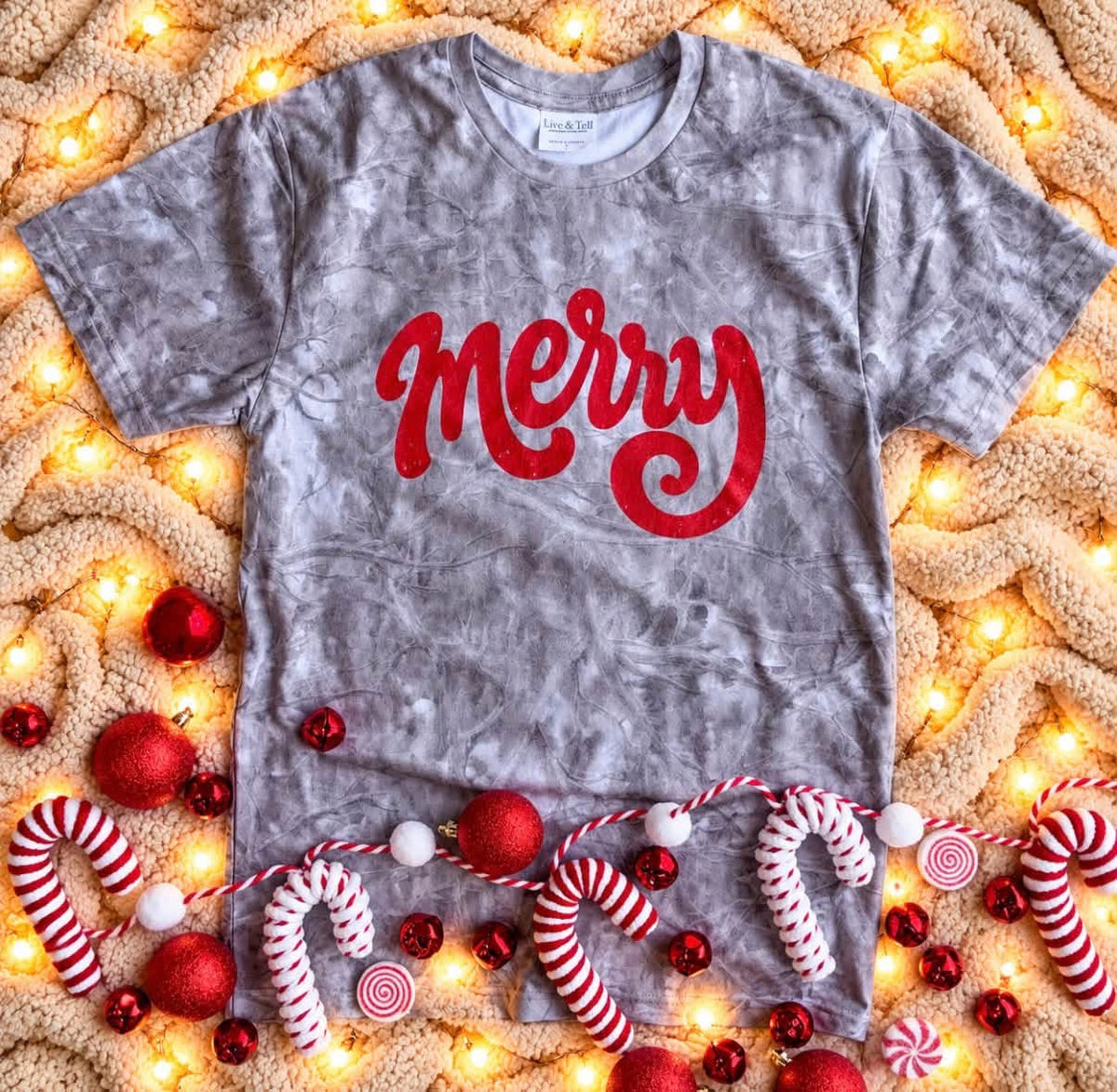 Distressed Merry Tees PREORDER