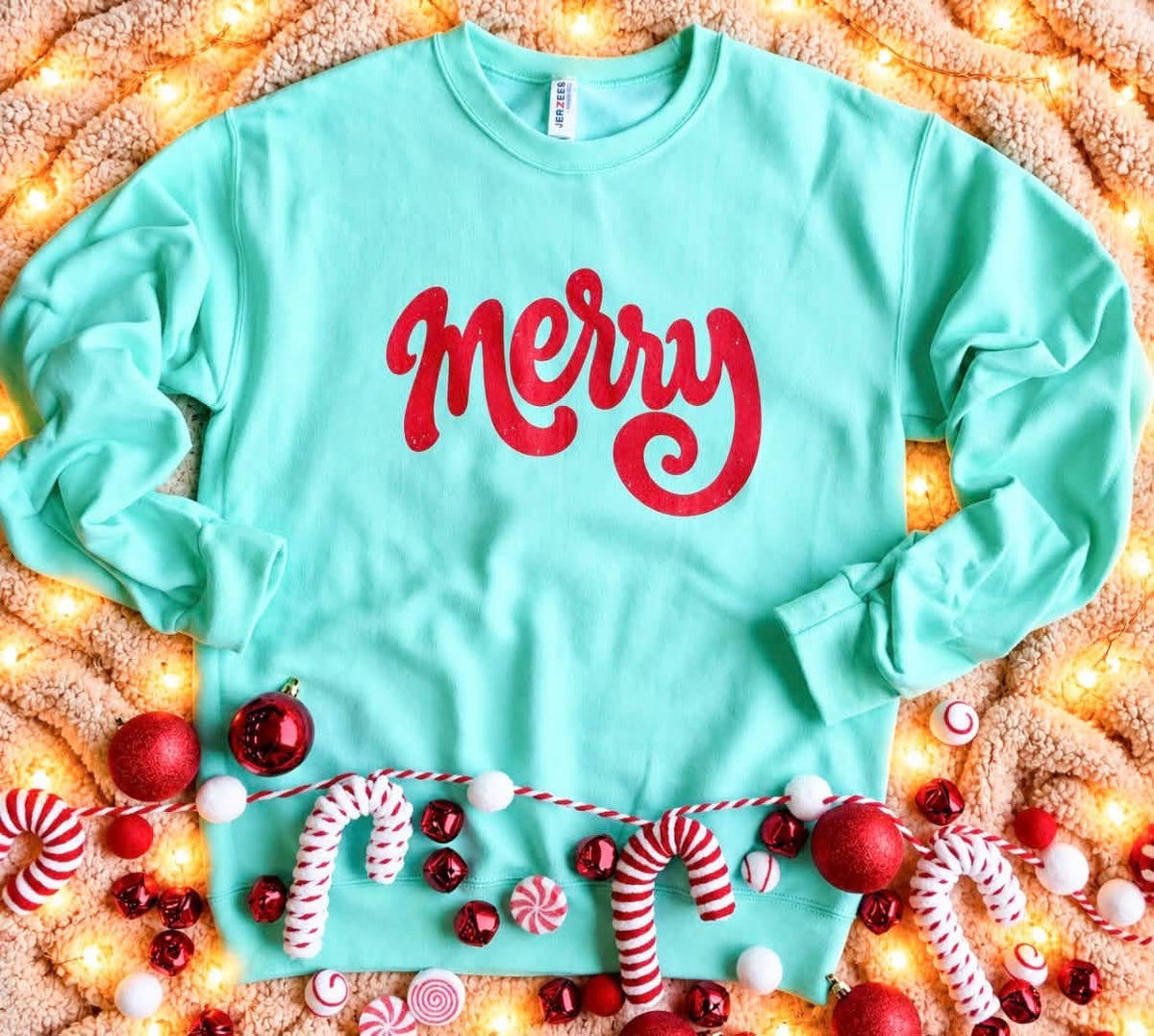 Distressed Merry Sweatshirts PREORDER