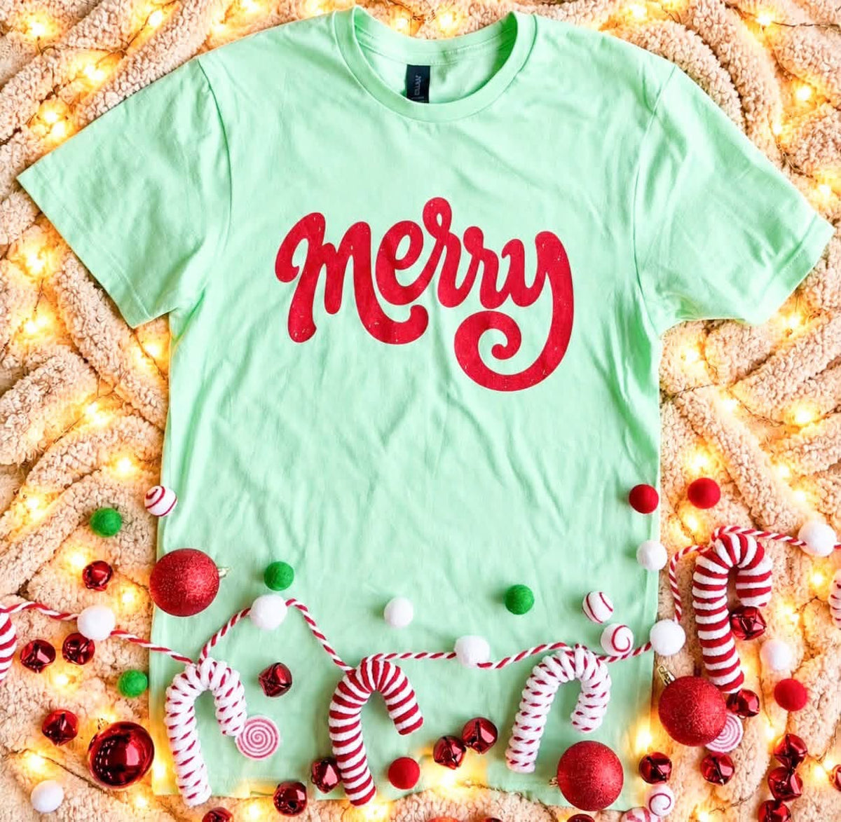 Distressed Merry Tees PREORDER
