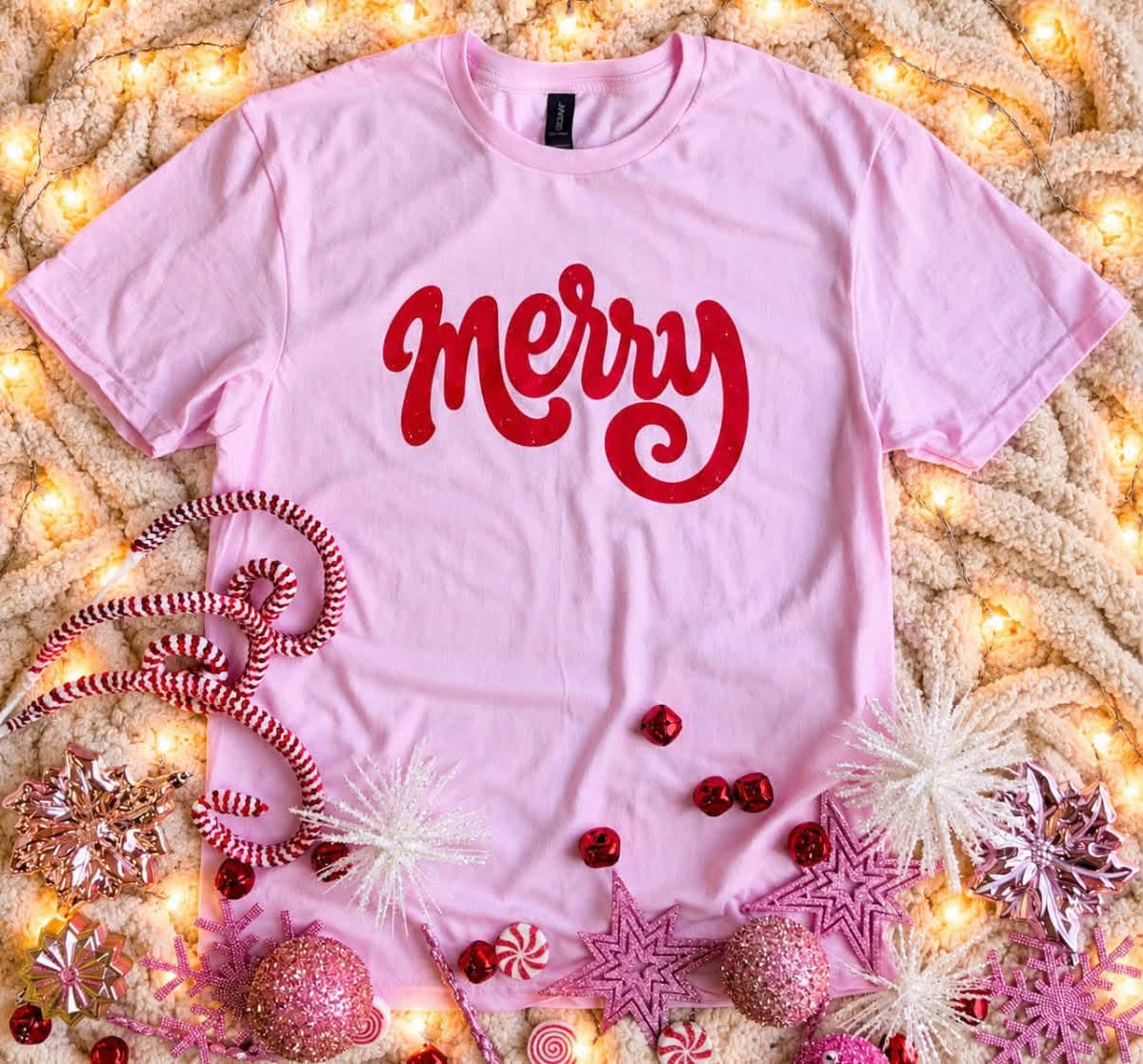 Distressed Merry Tees PREORDER