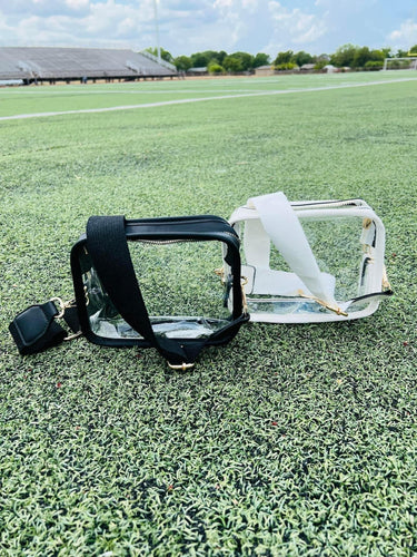 Clear Stadium Bags - White or Black