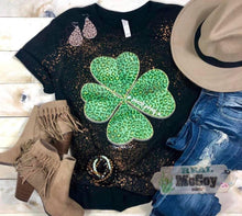 Load image into Gallery viewer, Bleached Shamrock Tee