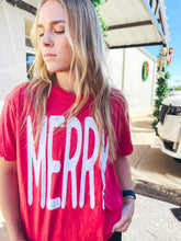 Load image into Gallery viewer, Merry Tees - Red or Green
