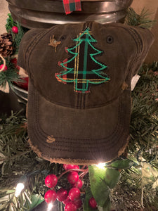 Distressed Christmas Hats