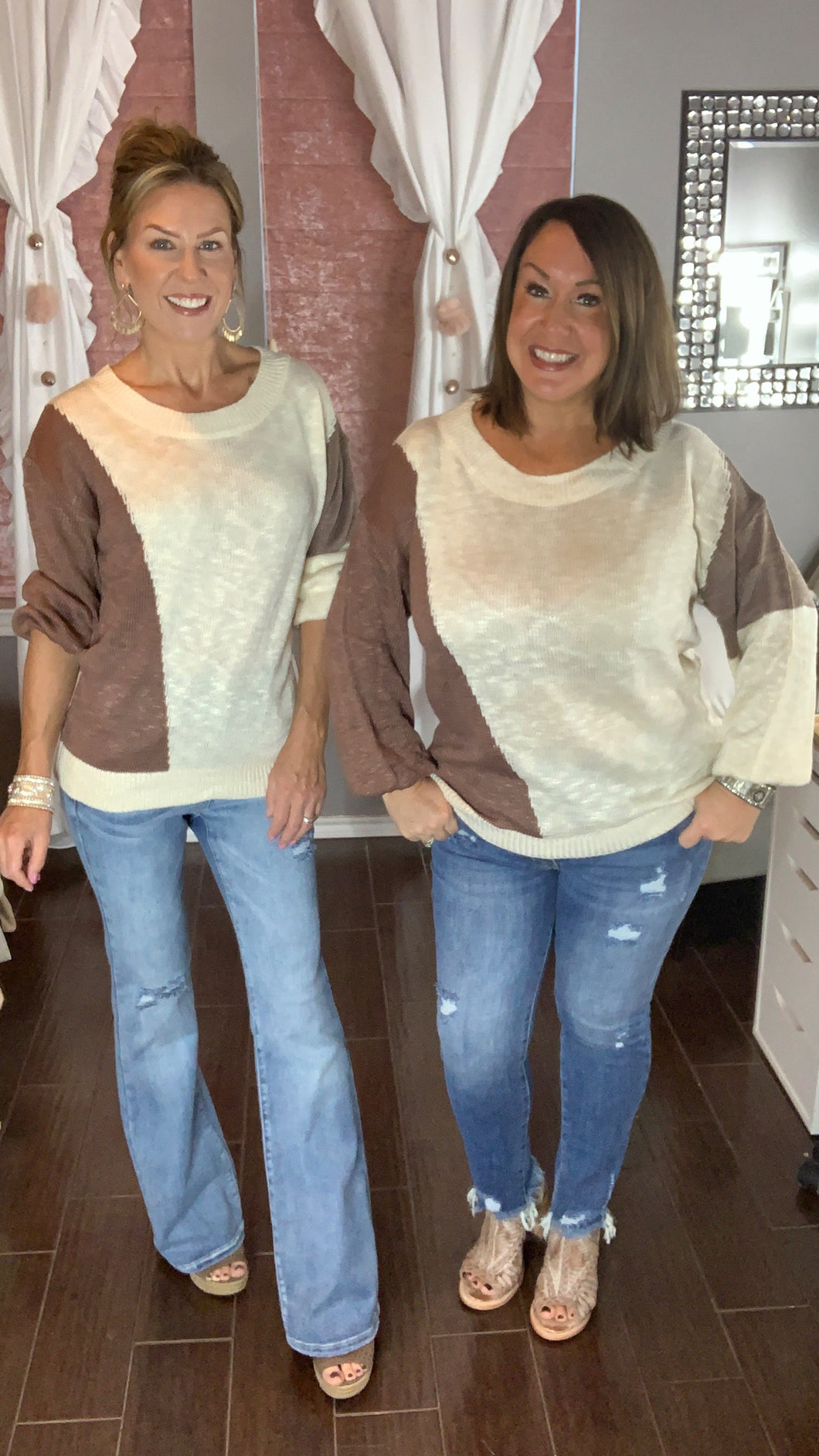 Asymmetrical Knit Sweater